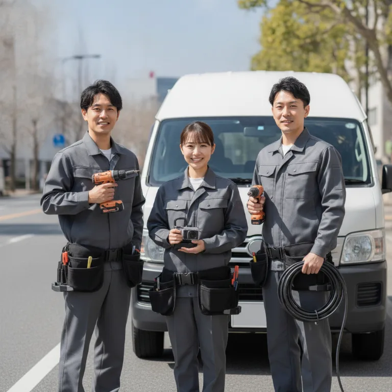 防犯カメラ設置 Hanamaki